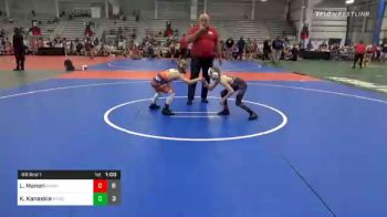 60 lbs Prelims - Lucas Maneri, Revival White vs Kellon Kanaskie, Buffalo Valley Wrestling Club Elem