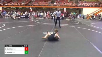 52 lbs Semifinal - Mason Huitt, Purebred Elite vs Owen Bach, Brandon Valley Matcats