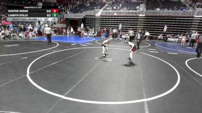 78 lbs Consolation - Hunter Grebe, Other Team vs Landyn Stills, Relentless