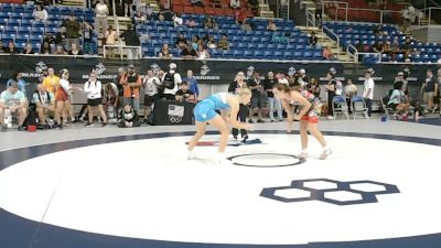 130 lbs Champ. Rd Of 64 - Olivia Ioerger, Illinois vs Caroline Pohlman, Iowa