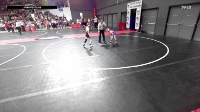 66 lbs Champ. Round 2 - Sage Jakusz, BGC vs Brecken Wade, Pardeeville Boys Club Youth Wrestling