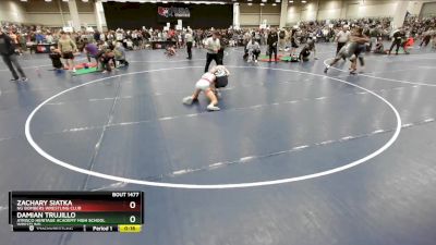 106 lbs 7th Place Match - Damian Trujillo, Atrisco Heritage Academy High School Wrestling vs Zachary Siatka, NG Bombers Wrestling Club