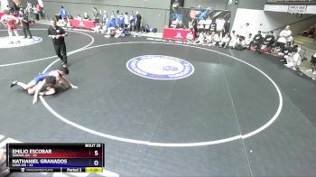 113 lbs Placement Matches (16 Team) - Nathaniel Granados, SJWA-GR vs Gabriel Dela Rosa, SCVWA-GR