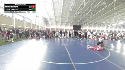 62 lbs Cons. Round 2 - Sano Fisilau, Team Prestige Wrestling vs Asher Sowers, Evanston Elite Wrestling