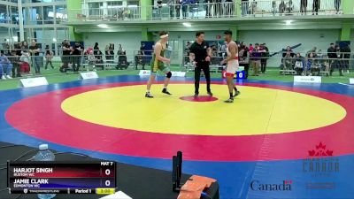 80kg 3rd Place Match - Harjot Singh, Rustom WC vs Jamie Clark, Edmonton WC