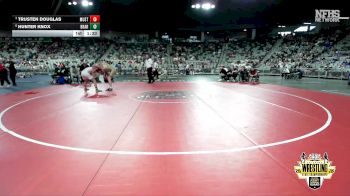 B6A-132 lbs 3rd Place Match - Trusten Douglas, Mustang vs Hunter Knox, Broken Arrow