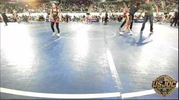 73 lbs Round Of 32 - Aspyn Marple, Tuttle Wrestling vs Lilo Gebara, Greater Heights Wrestling