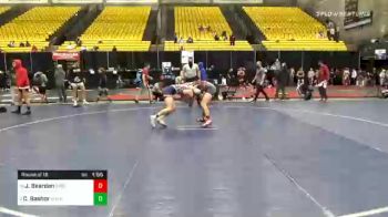 132 lbs Prelims - Jaxon Bearden, Unattached 61 vs Clayton Bashor, Unattached 64