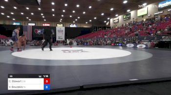 65 lbs Consi Of 8 #2 - Casper Stewart, Curby 3 Style Wrestling Club vs Vince Bouzakis, Pennsylvania