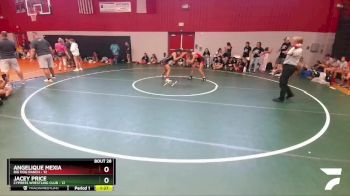 120 lbs Round 7 (8 Team) - Jacey Price, Cypress Wrestling Club vs Angelique Mexia, Big Dog Ranch