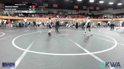 61 lbs Consolation - Kristian Henry, Powerhouse Wrestling vs Moxyn Wade, Shelton Wrestling Academy