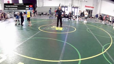 132 lbs Champ. Round 2 - Elijah Scriven, Bad Karma Wrestling Club vs Trey Thompson, Mat Rat Wrestling Club
