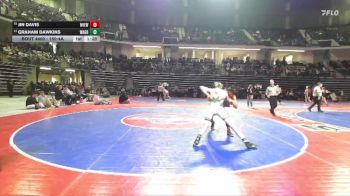 150-4A 1st Place Match - Graham Dawkins, Walnut Grove vs Jin Davis, Northview