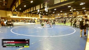 132 lbs Champ. Round 3 - Kameron Rush, Del Oro vs Thomas Storer, Poway