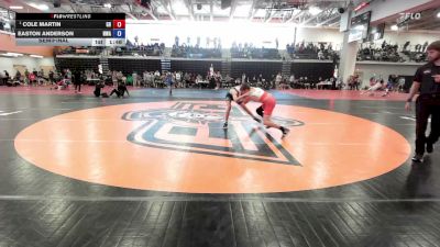 106 lbs Semifinal - Cole Martin, Greater Heights vs Easton Anderson, Nebraska Wrestling Academy