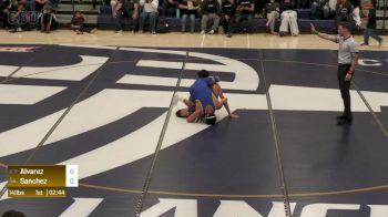 141 lbs Damian Alvarez, California Baptist vs Santino Sanchez, CSU Bakersfield