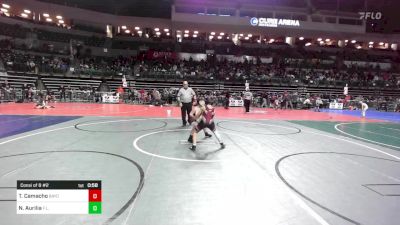 85 lbs Consi Of 8 #2 - Travis Camacho, Bayonne vs Nico Aurilia, F.l.o.w.