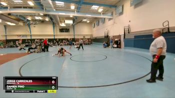 144 lbs Round 2 (10 Team) - Jorge Carrizales, Ogallala vs Damien Pino, South