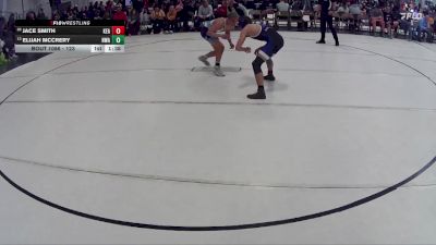 123 lbs Champ. Round 2 - Elijah McCrery, Nebraska Wrestling Academy vs Jace Smith, Kearney