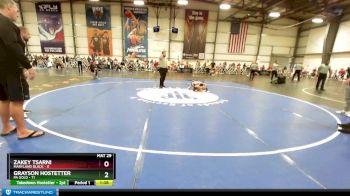 100 lbs Rd# 1 9:00am Friday - GrAyson Hostetter, PA Gold vs Zakey Tsarni, Maryland BLACK