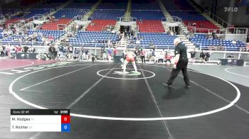 164 lbs Cons 32 #1 - Madeline Hodges, Texas vs Tyler Richter, Utah