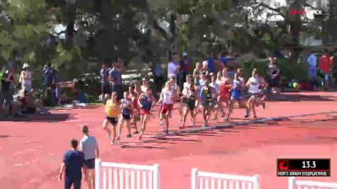 Men's 3k Steeplechase, Heat 5