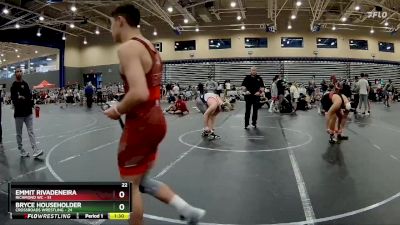 210 lbs Round 3 (8 Team) - Emmit Rivadeneira, Richmond WC vs Bryce Householder, Crossroads Wrestling