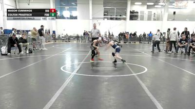 68 lbs Quarterfinal - Mason Cummings, Bristol Gladiators vs Colton Praetsch, Pembroke