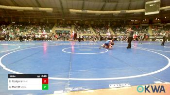 90 lbs Quarterfinal - Bryce Rodgers, R.A.W. vs Brayden Merritt, Norman North