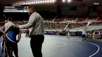 100-D2 Cons. Semi - Evalyn Perez, Snowflake High School vs Abigail Barfield, Yuma Catholic High School