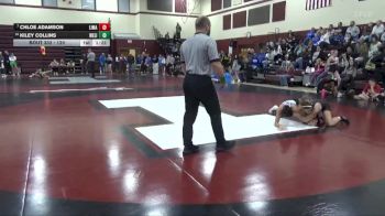 120 lbs Round 3 - Chloe Adamson, Linn-Mar vs Kiley Collins, West Liberty