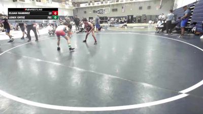 113 lbs Cons. Round 3 - Elijah Ramirez, Livewire vs Lenix Ortiz, Pounders Wrestling Club