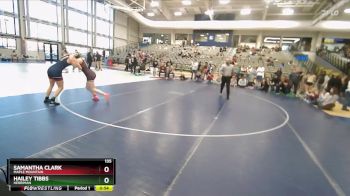 135 lbs Cons. Semi - Hailey Tibbs, Herriman vs Samantha Clark, Maple Mountain