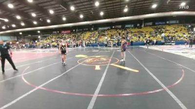 130 lbs 2nd Place Match - Brody Gohde, Big Game Wrestling Club vs John Boes, Stanley County AAU