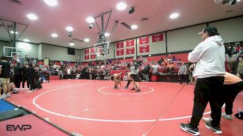 150 lbs Consi Of 8 #1 - Balin Vue, Tulsa Union vs Ethan Hotema, Dewar HS Boys