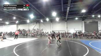 72 lbs Quarterfinal - Naomi Gustafson, Top Rank Hammers vs Elly Busselberg, Shootbox WC