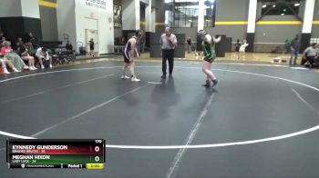 170 lbs Placement (4 Team) - Kynnedy Gunderson, Braided Brutes vs Meghan Hixon, Lady Luck