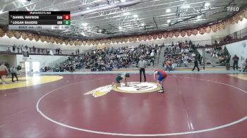 190 lbs Quarterfinal - Daniel Watson, Evanston vs Logan Bauers, Green River