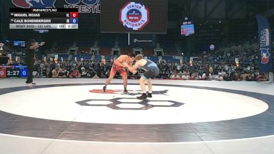 157 lbs Cons. Rd Of 64 - Miguel Rojas, Florida vs Cale Bonenberger, Indiana