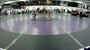 165 lbs Cons. Semi - Owen Segorski, Unattached vs Duke Myers, Unattached