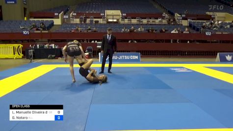 Larissa Manuelle Oliveira Dos Sa vs Greta Notaro 2024 Pan IBJJF Jiu-Jitsu No-Gi Championship