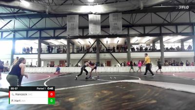 86-97 lbs Quarterfinal - Lucy Hancock, Concordia Wrestling Club vs Petra Hart, Unaffiliated