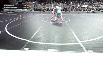 185 lbs Semifinal - Maci Roberts, Team Piasa WC vs Madison Vossmer, Rams WC