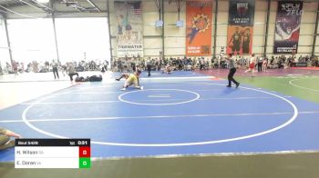 145 lbs Consi Of 32 #2 - Hunter Wilson, GA vs Eric Doran, VA