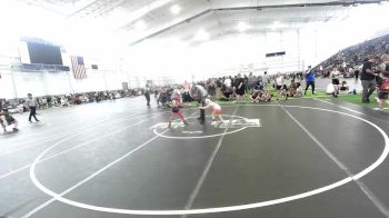 43 lbs Consi Of 8 #2 - Aria Modlin, Riverside Rascals vs Bentley Currie, Silvaback Training Center