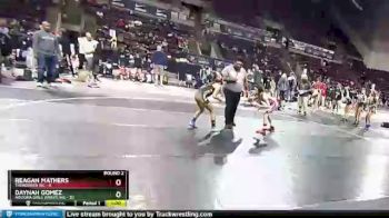 87 lbs Round 2 (4 Team) - Reagan Mathers, Thorobred WC vs Daynah Gomez, Arizona Girls Wrestling