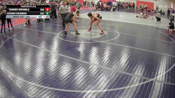 126 lbs Champ. Round 2 - Logan Coleman, Cascade vs Tanner Brumble, Thurston