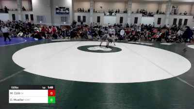 132 lbs Round Of 16 - Mason Cole, Oliver Ames vs Dillan Mueller, Norton