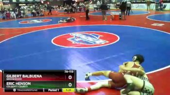 7 lbs Champ. Round 1 - Gilbert Balbuena, Brookwood vs Eric Henson, Colquitt County