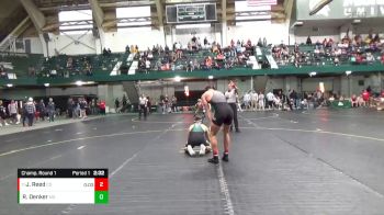 174 lbs Champ. Round 1 - Jr Reed, Cleveland State vs Rollie Denker, Michigan State